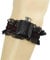Bristol Novelty Ladies Sexy Black Lace Design Elasticated Garter with Attached 50ml Shot Hip Flask Bridal Wedding Hen Stag Do Accessory
