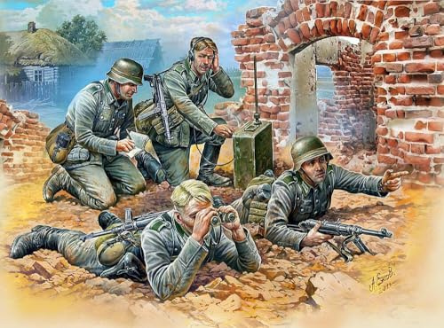 Zvezda Z6153 Model Making German Exploration Team 1:72 Scale