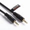 rhinocables Aux Cable 3.5mm Gold Audio Stereo Jack Cable, Male to Male for Car, Headphone, Earphones, Smartphone, Tablet, Headset, MP3, MP4, TV Speaker, Home Stereos, MP3, HiFi (3m)