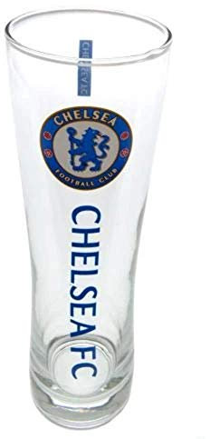 Chelsea Unisex-Pint-Glas, offizielles Peroni-Stil, mehrfarbig, 1 Stück (1 Stück)