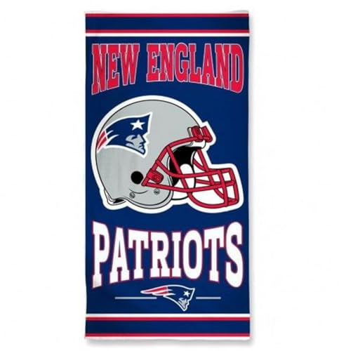 WinCraft NFL New England Patriots Faser-Strandtuch, 4,1 kg/30 x 60