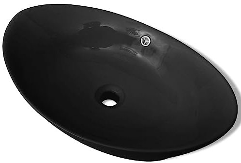 vidaXL Waschbecken Keramik Waschtisch Waschplatz Handwaschbecken Waschschale