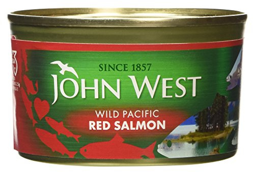 John West Wild Pacific Red Salmon 213 g. High in Omeaga 3