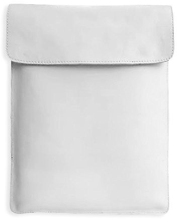 Chalk Factory Housse en cuir véritable pour ordinateur portable Apple MacBook 12 Or rose #OR (Blanc)