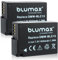 Blumax Lot de 2 batteries pour Panasonic DMW-BLC12/DMW-BLC12E 1000 mAh Compatible avec Lumix DMC: G5, G6, GX8, G70, G81, GH2, FZ200, FZ300, FZ1000, FZ2000, Leica V-Lux 4