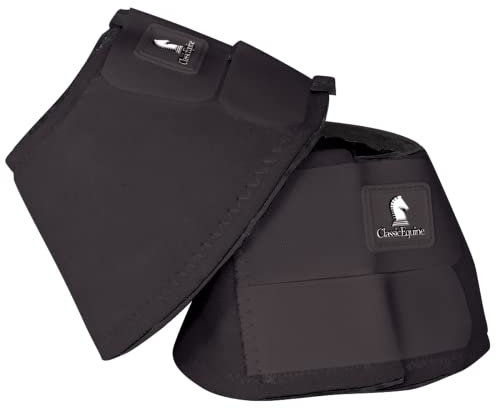 Classic Equine Neopren-Hufglocken Schwarz, Größe M