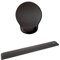 Durable Ergonomie Set, Gel-Mauspad (230x260x26mm) und Gel-Handgelenkauflage (460x61x20mm), rutschfest, anthrazit, für eine schonende Handgelenk Haltung