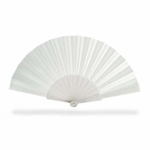 SET 50 VENTAGLI VENTAGLIO BIANCO PER MATRIMONIO WEDDING GADGET SPOSA CHIESA