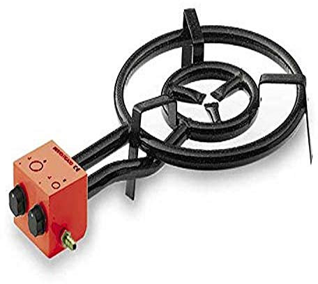 Lacor 8.41427E+12 Paellero Gas Butano, 2 Quemadores, 40 Cm