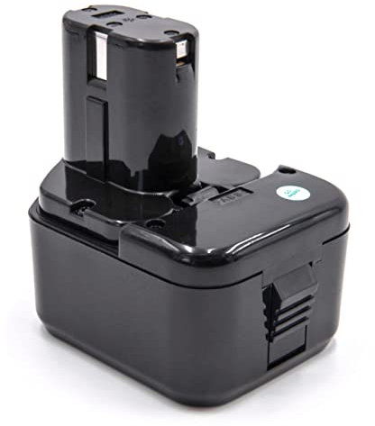 vhbw Battery compatible with Hitachi UB 12DL, UB5D, UB 5D, WH12DAF, WH 12DAF, WH12DAF2 Electric Power Tools (2100 mAh, NiMH, 12 V)