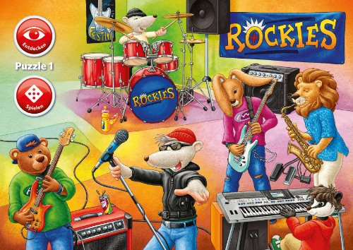 Ravensburger 07504 - Welt der Musik - Interactive Puzzle, 3 x 35 Teile