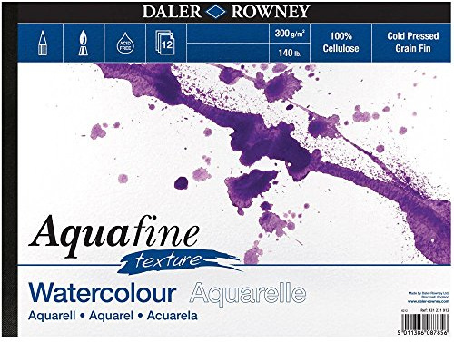 Daler Rowney Aquafine Texture Pad 140lb A4