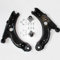 Autoparts-Online: 2 x Querlenker + 2 x Traggelenk/Führungsgelenk + Befestigungsschrauben für die Vorderachse (VW Golf IV / 4)