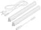 Parlat Luces LED bajo el armario Rigel, 31,3cm cada una, 445lm cada una, blanco, juego de 2
