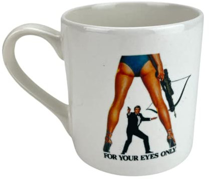 Pyramid International MGBC23249 James Bond (For your eyes Only) Porzellanbecher, Keramik, mehrfarbig, 12,5 x 8,5 x 9 cm