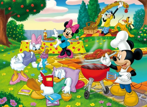 Clementoni 28213.5 Jigsaw Puzzle 150 Pieces Mickey: The Barbecue