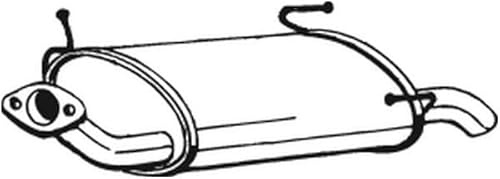 BOSAL Original Endschalldämpfer