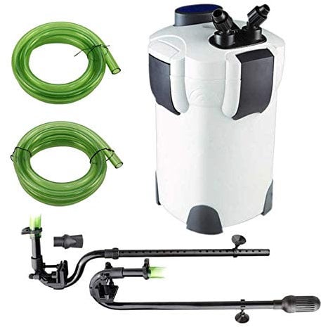 SunSun Flexzion HW-302 3-Stage External Canister Aquarium Filter 264GPH