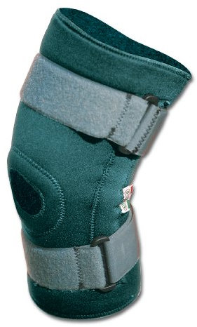 Ginocchiera In Neoprene con Rinforzi Laterali in Metallo - Supporto Premium per Ginocchio, Protezione Efficace per Sport e Riabilitazione (M)