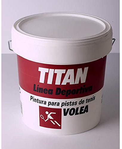 TITAN - Pintura Tenis Volea Verde Titan 4 L