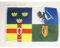 AZ FLAG - Flagge Irland 4 Provinzen - 45x30 cm Mit Kordel - Irische Fahne 30 x 45 cm - Flaggen