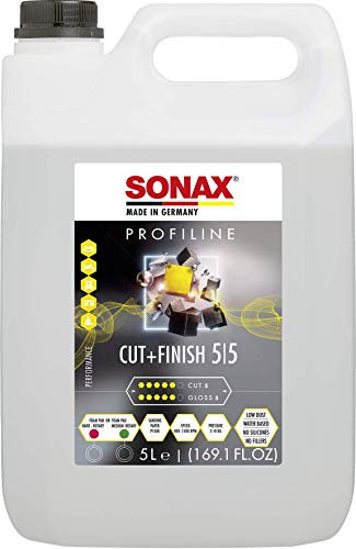 SONAX PROFILINE Cut+Finish (5 Liter) zur schnellen Beseitigung von Fehlstellen nach der Reparaturlackierung | Art-Nr. 02255000