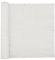 jarolift Balkonbespannung Basic, Balkon Sichtschutz Windschutz Sonnenschutz Balkon-Verkleidung, Atmungsaktiv, 500 x 90cm (24 Ösen) Cremeweiß