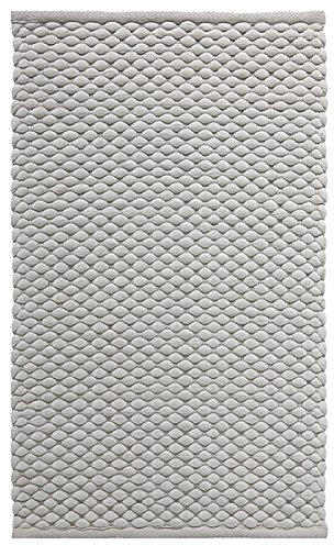 Badteppich silbergrau Aquanova Maks 60x60, 60x100 o. 70x120, Größe:70x120