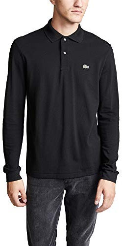 Lacoste Polo Classique L.12.12 Manches Longues Homme Noir XS