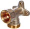WIROFLEX | Wandscheibe | Klemmring | Schraubsystem | Fitting | 3/4 A x 1/2 IG | Für Mehrschichtverbundrohr