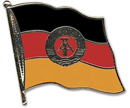 Everflag Flaggen-Pin vergoldet : DDR