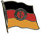 Flaggen-Pin vergoldet : DDR