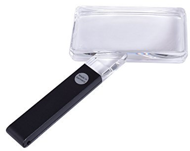 Eschenbach Lupe Leseglas Economic, 100mm x 50mm, 2X