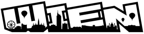 Samunshi® Aufkleber Wien Schriftzug Skyline Autoaufkleber 20 x 4,5cm schwarz