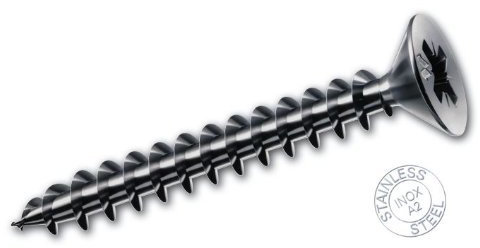 Viti per Legno Testa Cava Croce Inox Panelvit 3,5x 16 mm confezione 200 pz