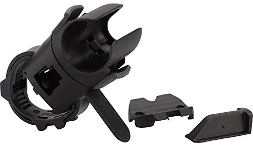 ABUS Soporte para candados SCMU 4K/5K - para transportar candados Steel-O-Flex, de cable y de cable en espiral en la bicicleta, negro