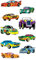 AVERY Zweckform 53882 Kinder Sticker Autos 27 Aufkleber
