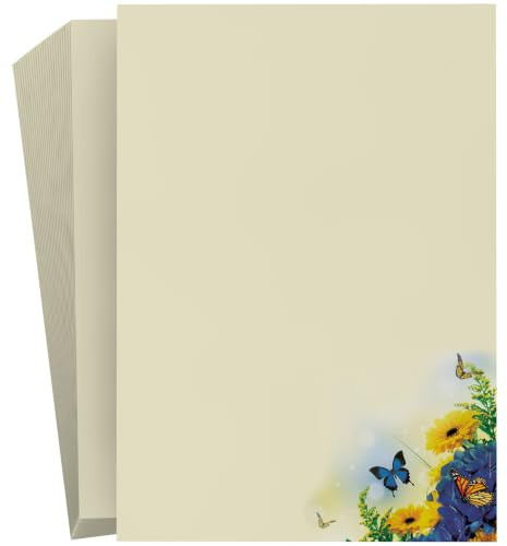 Motivpapier Sommertraum, 100 Blatt Motivpapier DIN A4, 90g/qm