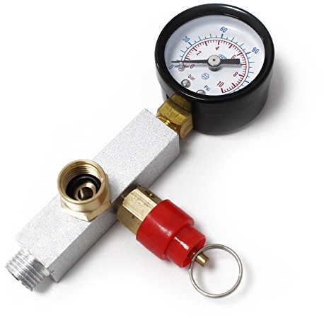 Ersatzteil: Airbrush Kompressor Adapter Druckseite AS196AW & Manometer