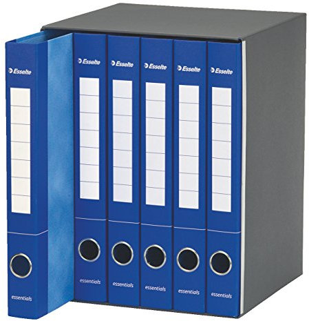 ESSELTE S65 ESSENTIALS E6 Ordnergruppe mit 2 Ringen - Rücken 4 cm - Blau - 391965050