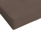 Max color Betttuch 25cm Ecke, 100% Baumwolle, Braun, kleine Doppelte
