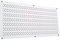 Wall Control Panneau perforé métallique horizontal, 40,5 x 81,5 cm, blanc