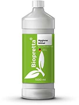 Biopretta 1 Liter Hygienemittel für Luftwäscher Luftreiniger Luftbefeuchter Raumklimaverbesserer