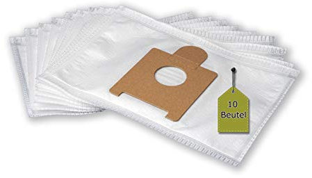 10 bolsas para aspiradora compatibles con MOULINEX CE 1... 2 Powerpack, 10 bolsas para el polvo + 2 microfiltros similares a las originales MOULINEX Powerpack... serie, CE 4