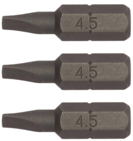 TengTools – Flat Tips 25 mm with Glass 1/4 Hex 0.6 x 4.5 mm