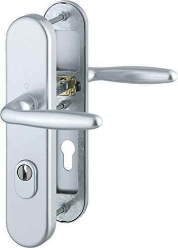 Hoppe Verona Aluminium Schutzgarnitur Schild 1510/3332ZA/3310 GRT-SST-LL ES1 F1 PZ-72 8