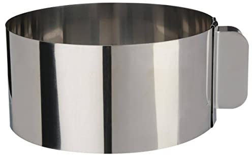 5five - tortiera allungabile in acciaio inox da 30 cm