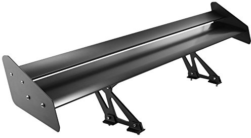 VEVOR Single Deck GT Wing Car Spoiler Adjustable Universal 53.4 inch Lightweight Aluminum Car Rear Spoiler Wing,Racing Spoiler BGW/JDM Drift