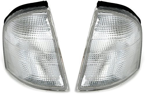 AD Tuning DEPO Set de clignotants avant avec douille + ampoule PY21W gauche et droite Blanc