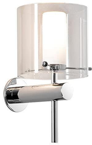 Astro Arezzo Wall, Dimmable Bathroom Wall Light, IP44 Rated (Polished Chrome) G9, Designed in Britain - 1049001 - 3 Years Guarantee